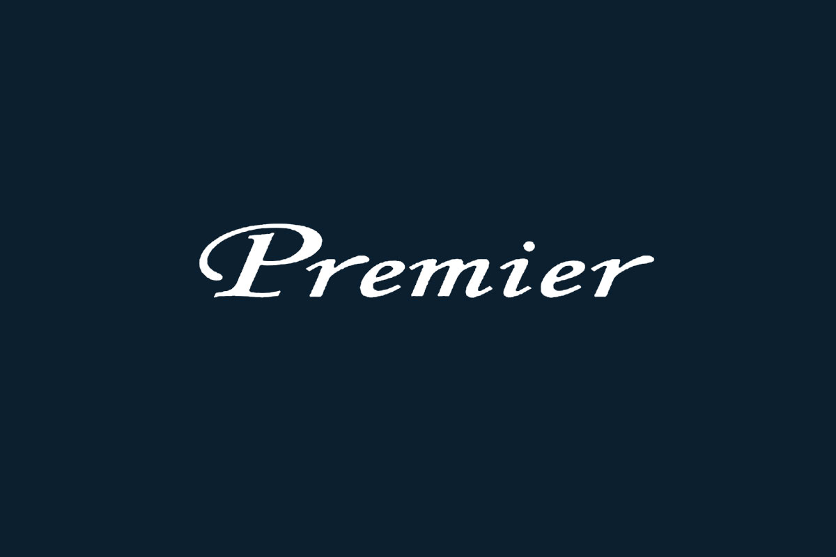 Premier品牌反白LOGO