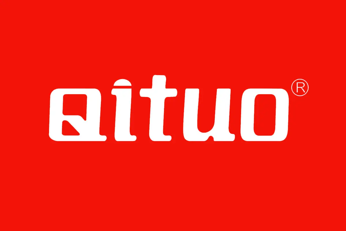 Qituo启拓品牌反白LOGO