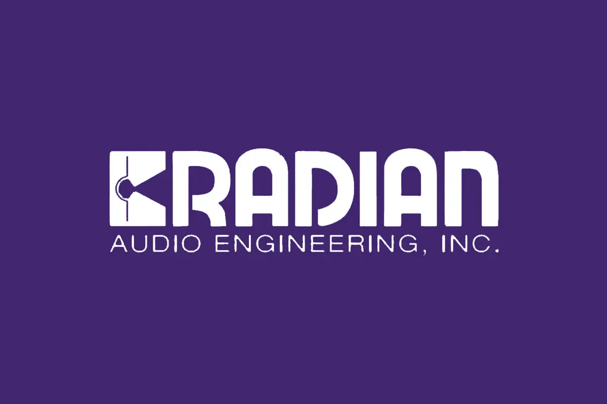 Radian Audio品牌反白LOGO