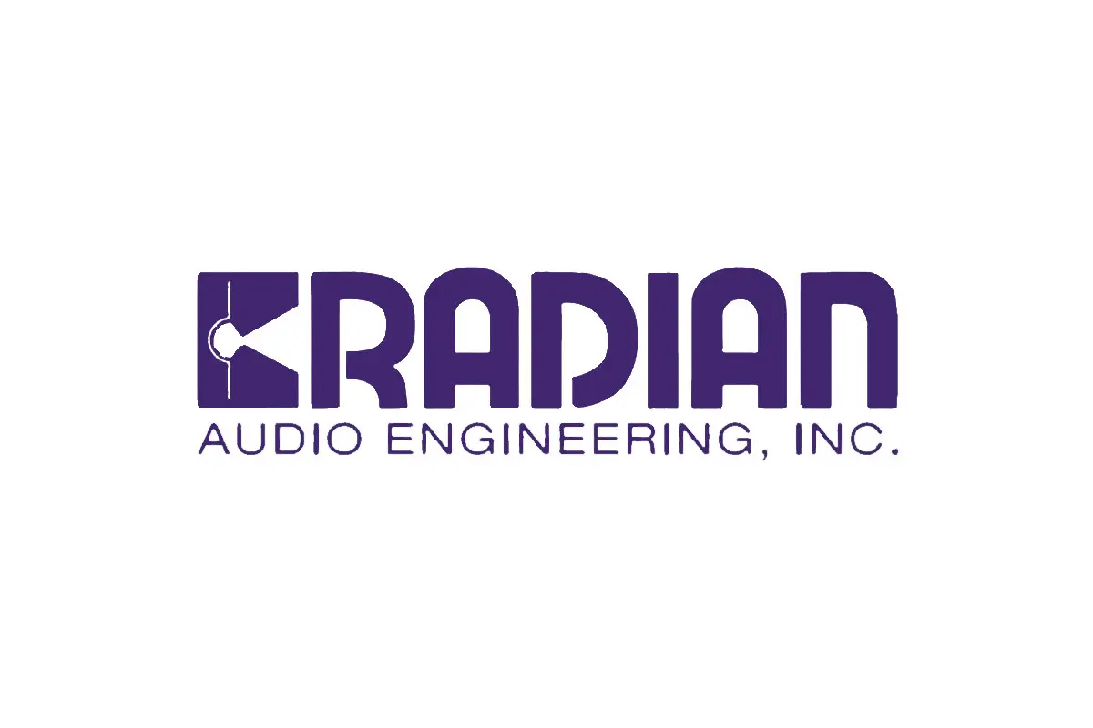Radian Audio品牌LOGO设计案例-字母元素标志设计