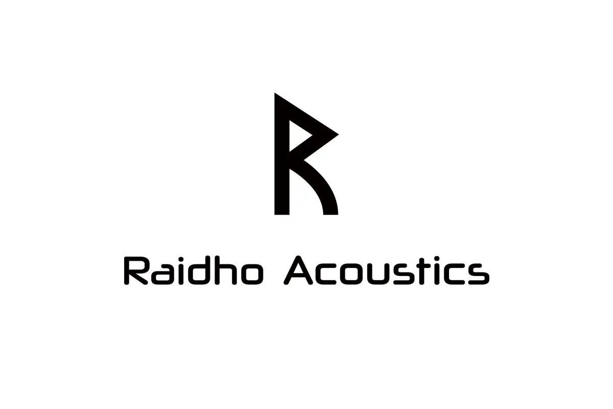 Raidho Acoustics品牌LOGO设计案例-R字母元素标志设计