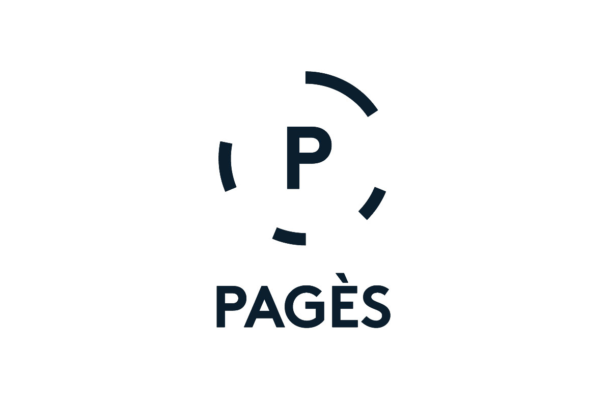 Raúl Pagès品牌LOGO设计案例-P字母元素标志设计