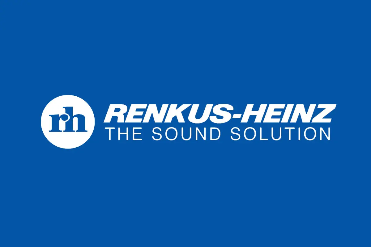 Renkus-Heinz品牌反白LOGO