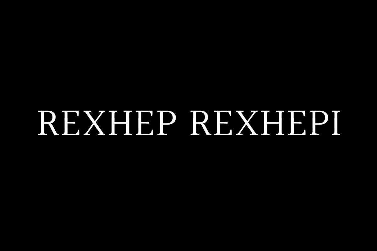 Rexhep Rexhepi品牌反白LOGO