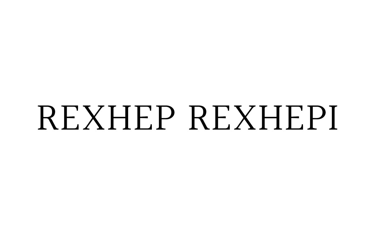 Rexhep Rexhepi品牌LOGO设计案例-齿轮元素标志设计