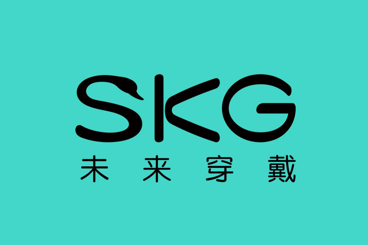 SKG未来穿戴品牌反白LOGO