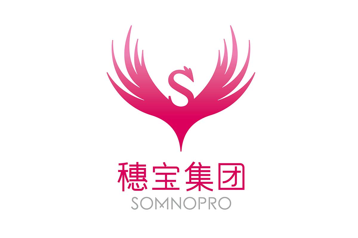 床垫logo设计-穗宝床垫SOMNOPRO品牌logo设计