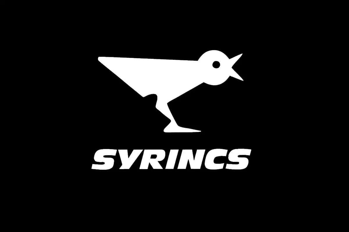 SYRINCS西林克斯品牌反白LOGO