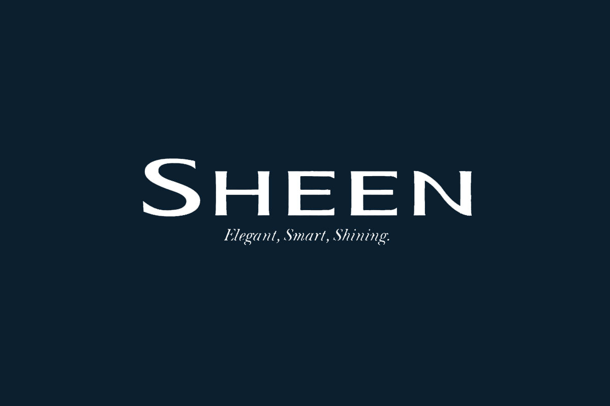 Sheen品牌反白LOGO