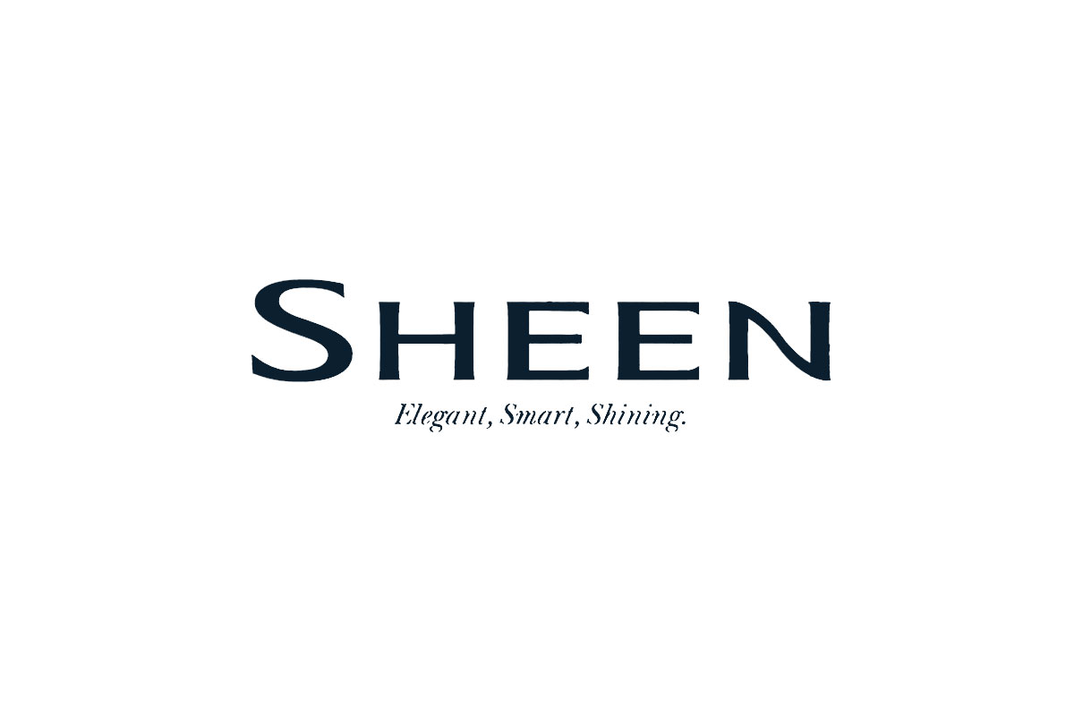 Sheen品牌LOGO设计案例-字母素标志设计