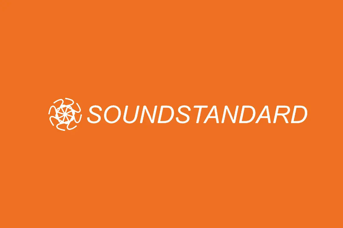 SoundStandard声准品牌反白LOGO
