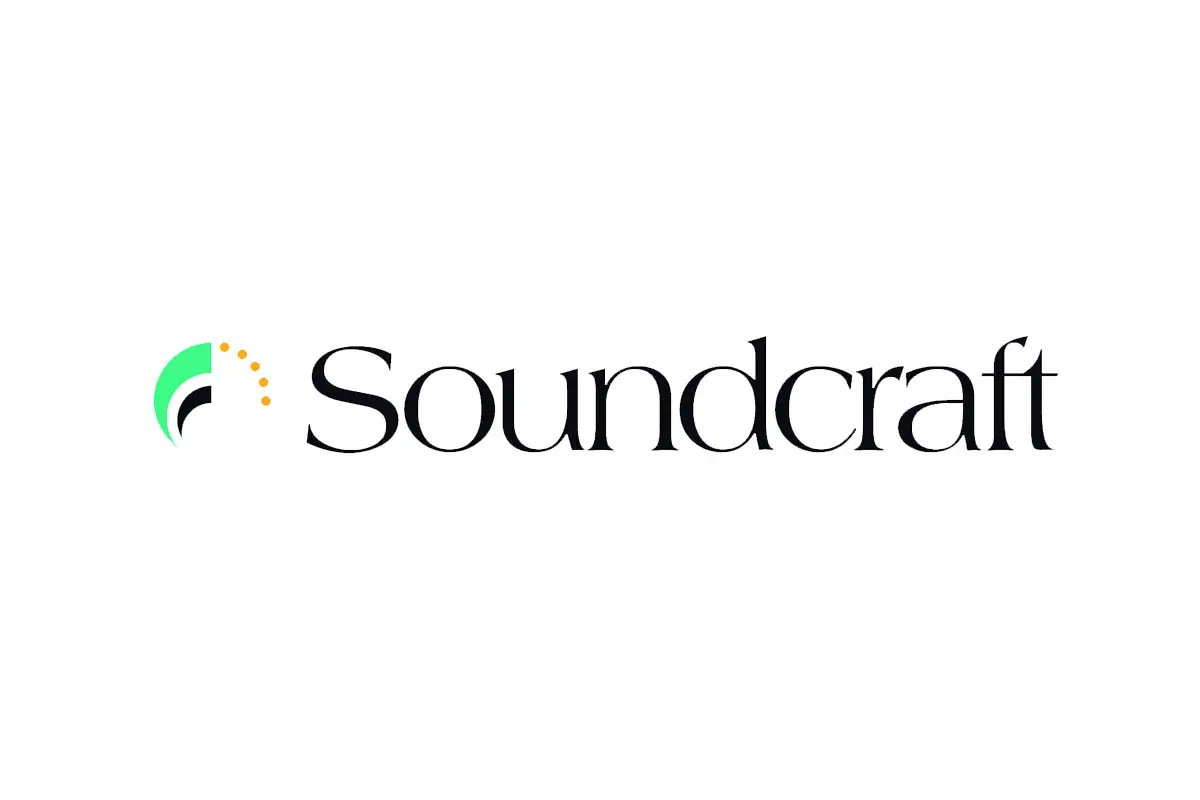 Soundcraft声艺品牌LOGO设计案例-字母元素标志设计
