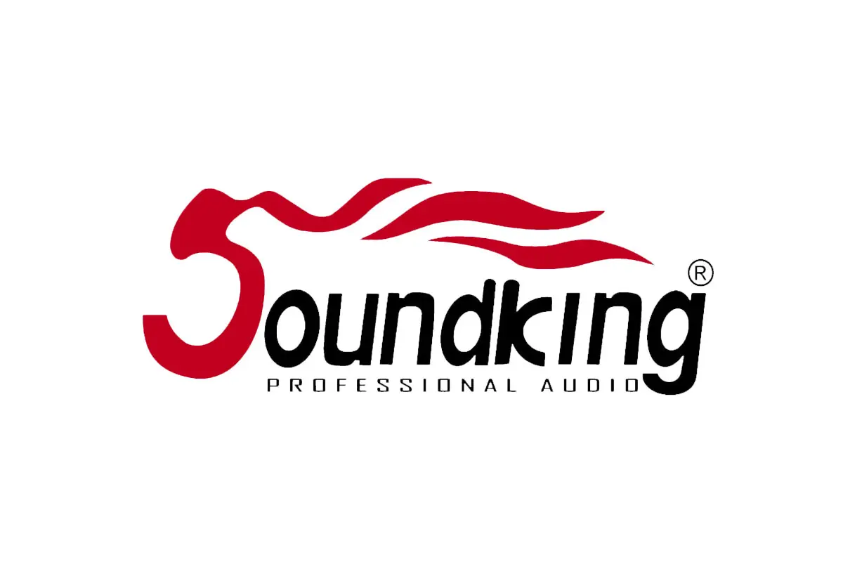 Soundking音王品牌LOGO设计案例-字母元素标志设计