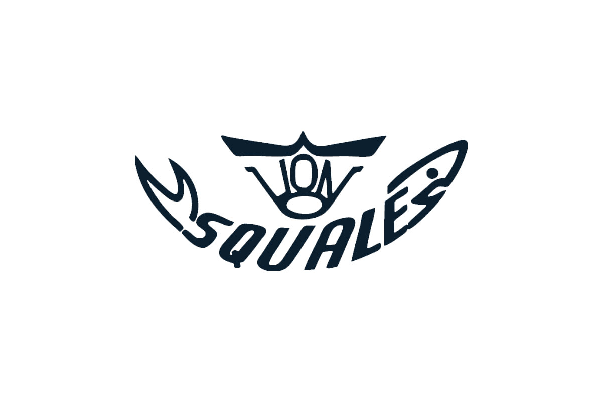 Squale品牌LOGO设计案例-字母元素标志设计