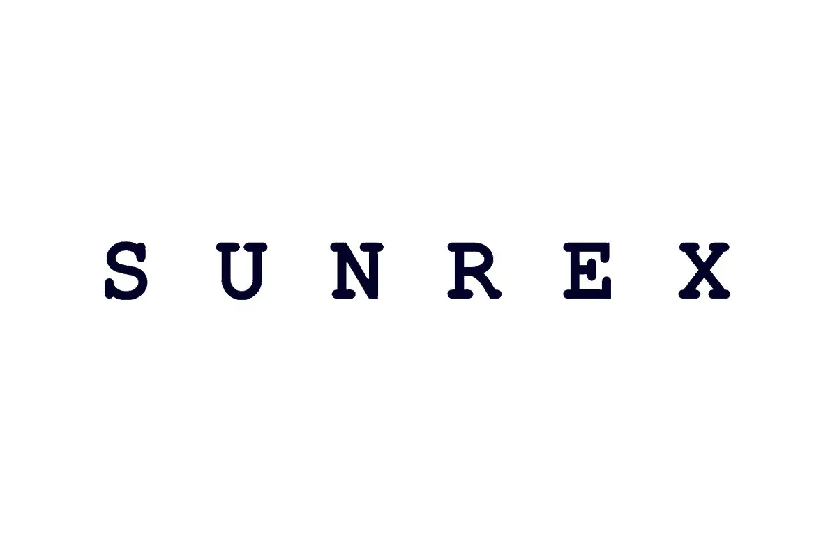 Sunrex品牌LOGO设计案例-字母元素标志设计