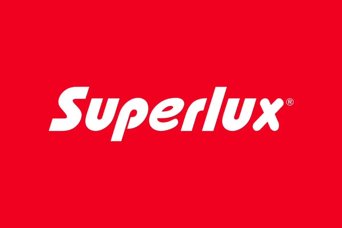 Superlux舒伯乐品牌反白LOGO