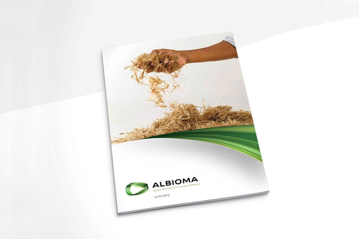 ALBIOMA生物logo