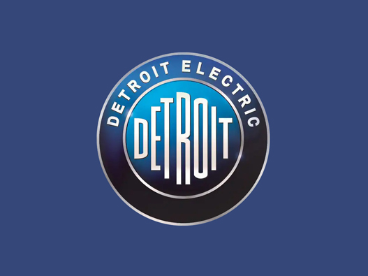 Detroit Electric汽车logo设计含义及汽车品牌设计理念