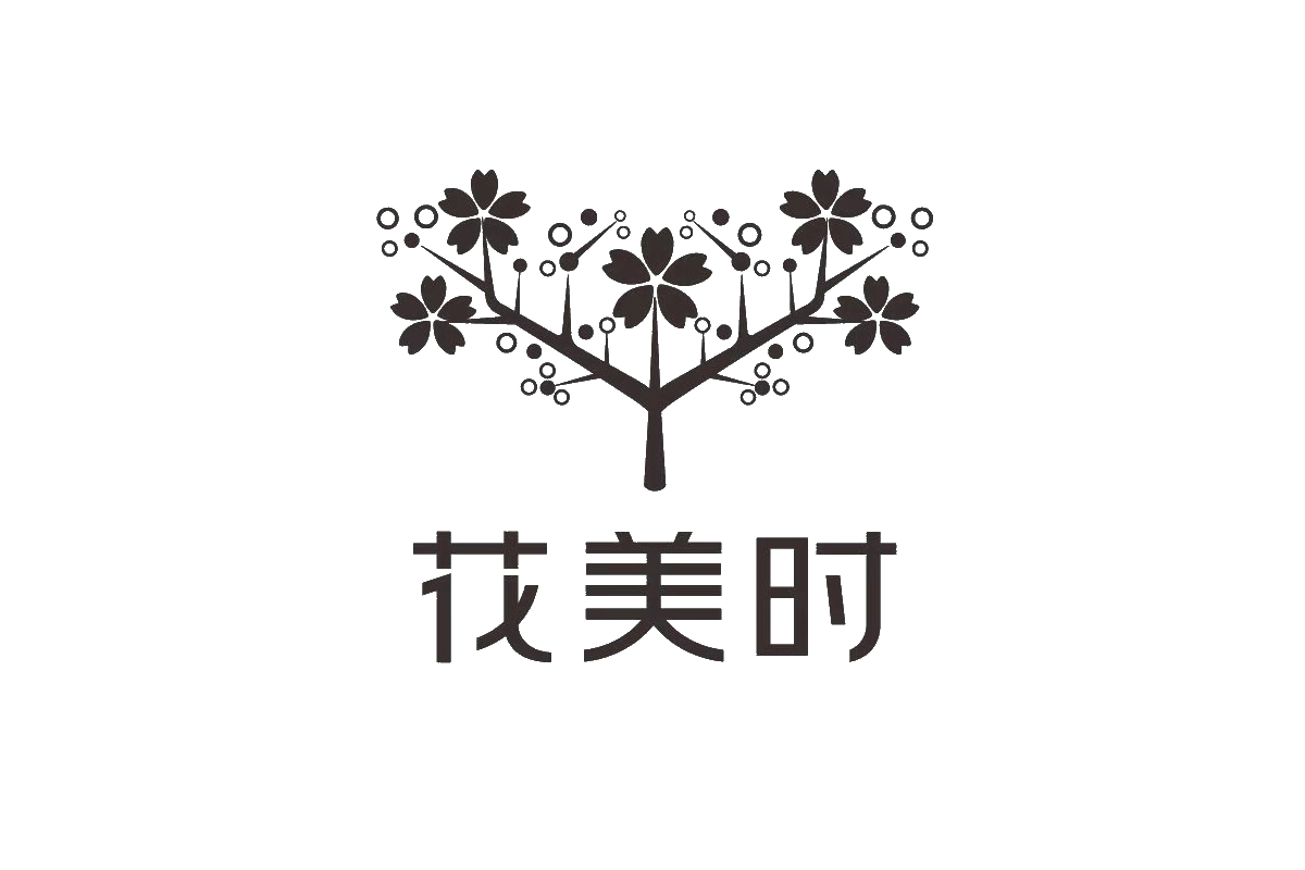 花美时酒店logo