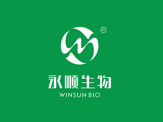 永顺生物logo设计含义及生物科技品牌设计理念
