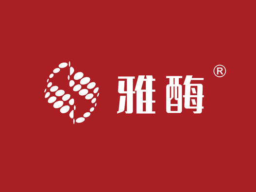 雅酶生物logo设计含义及生物科技品牌设计理念
