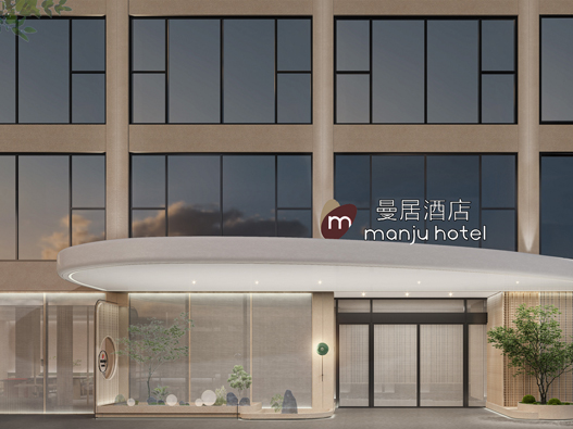 开元曼居酒店logo设计含义及酒店品牌设计理念