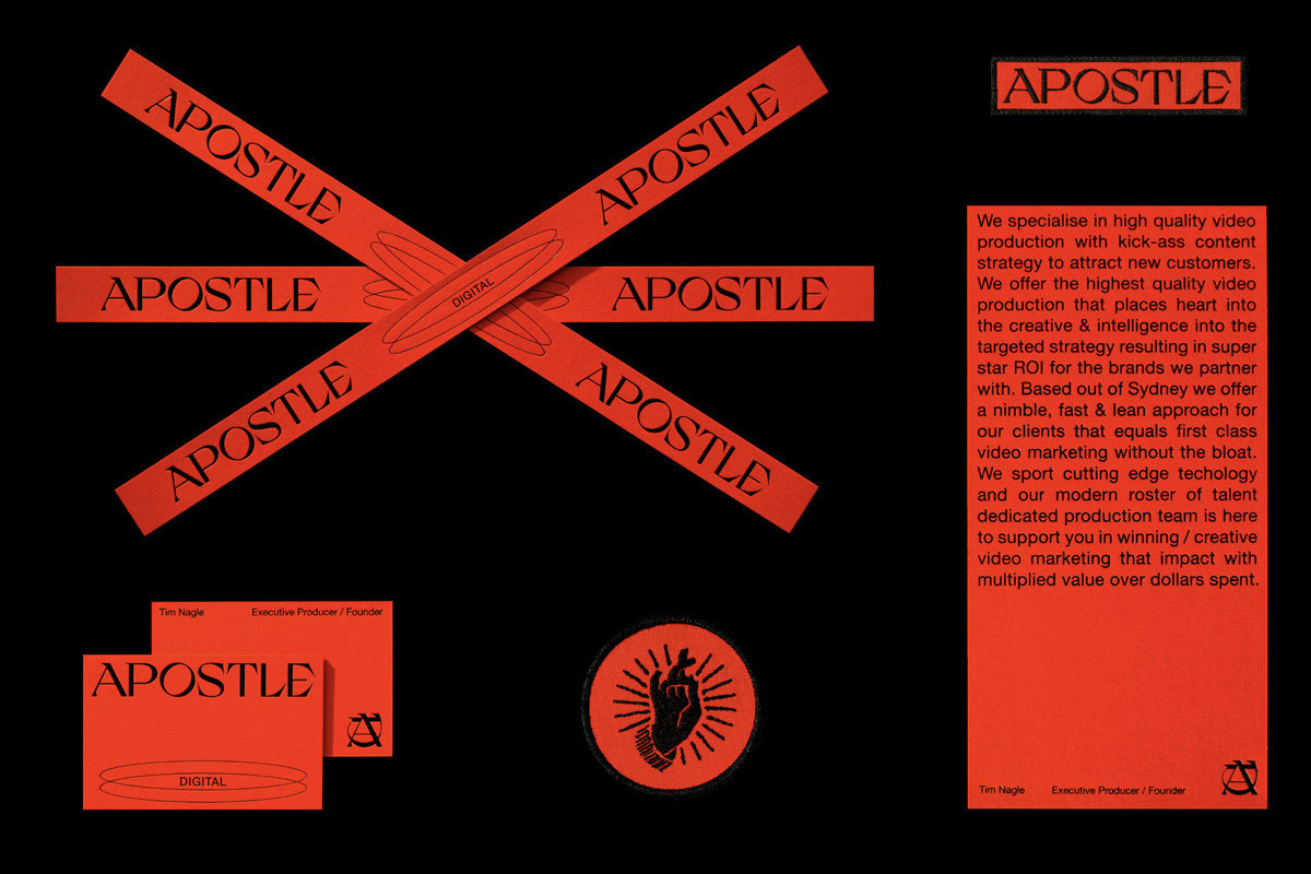 APOSTLE传媒品牌VI设计