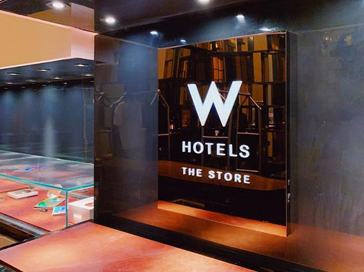 广州W酒店标志设计含义酒店logo设计理念