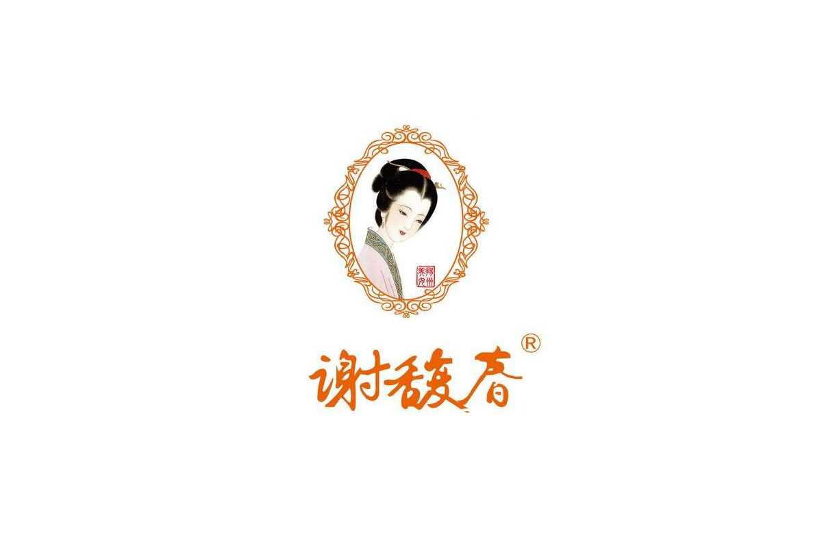 谢馥春化妆品logo设计含义及国妆品牌标志设计理念