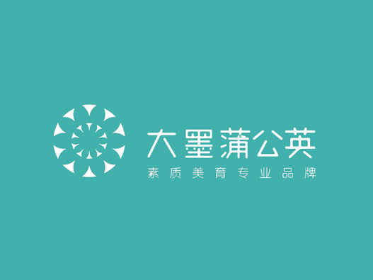 大墨蒲公英logo设计含义及设计理念