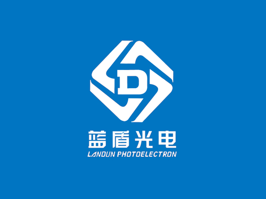 蓝盾光电标志设计含义及设计理念