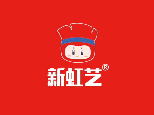 新虹艺logo设计含义及设计理念