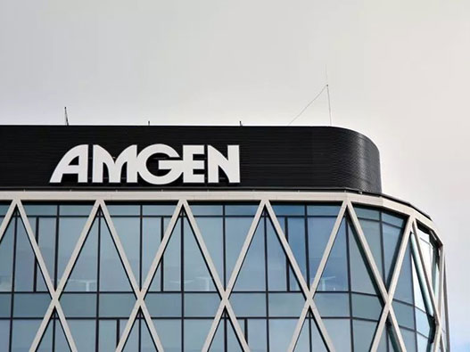 Amgen安进logo设计含义解读及生物制药品牌标志设计理念