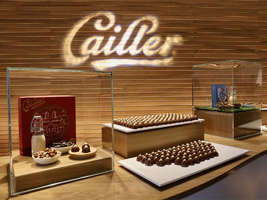 Cailler巧克力logo设计含义解读及瑞士品牌标志设计理念