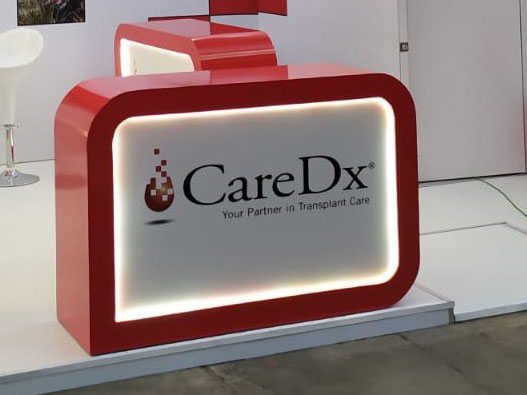 CareDX卡尔德克斯logo设计含义解读及生物医学品牌标志设计理念