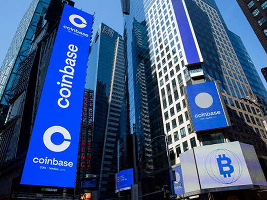 Coinbase数字货币交换logo设计含义解读及钱包服务品牌标志设计理念
