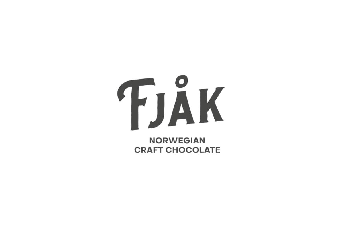 Fjåk巧克力logo图片
