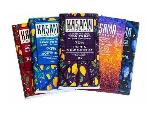 Kasama巧克力logo设计含义解读及菲律宾品牌标志设计理念