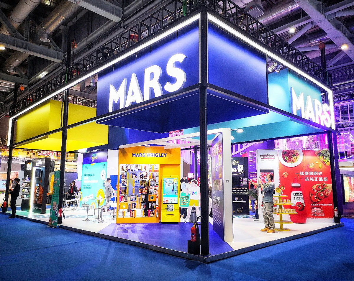 Mars玛氏糖果巧克力展会图片