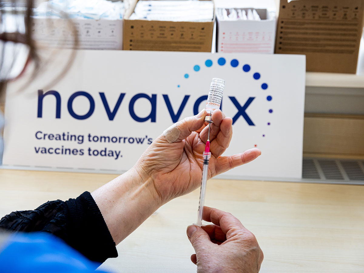 Novavax诺瓦瓦克斯医药疫苗图片