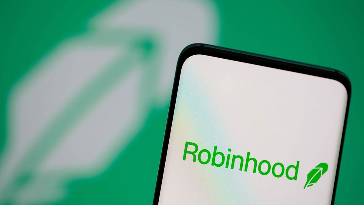 Robinhood股票金融软件手机界面图片