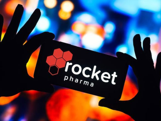Rocket Pharmaceuticals标志设计含义解读及基因疗法品牌logo设计理念