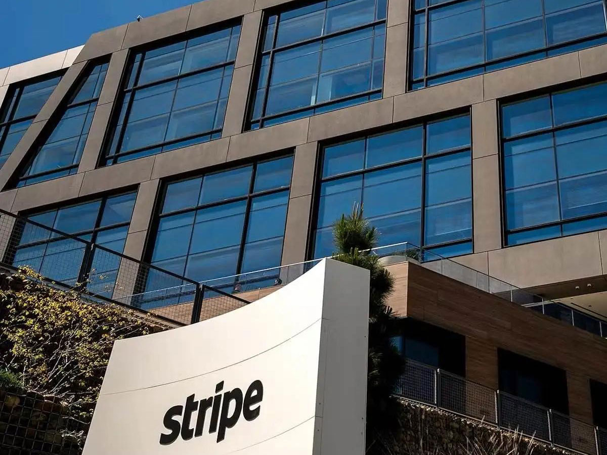 Stripe支付门口招牌图片