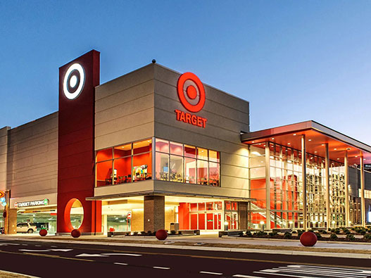 Target塔吉特折扣零售店标志设计含义及超市品牌logo设计理念