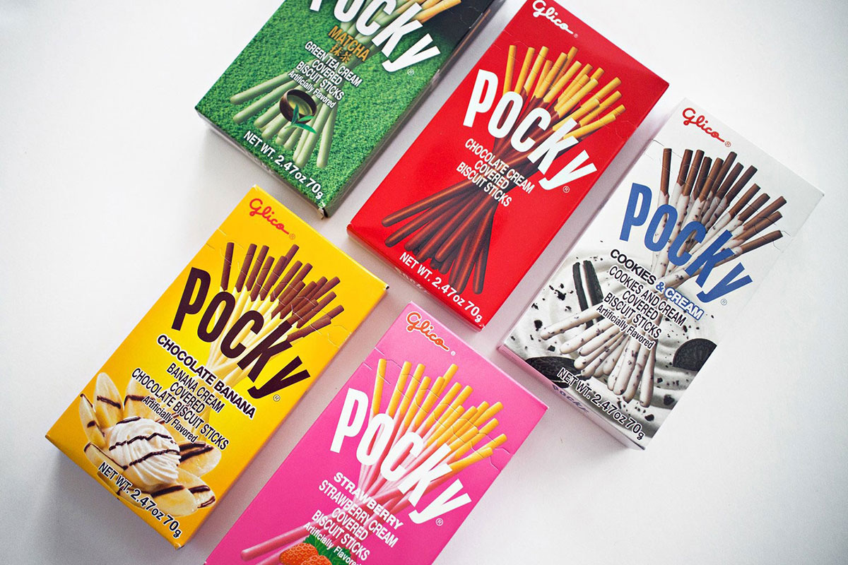 Pocky巧克力图片