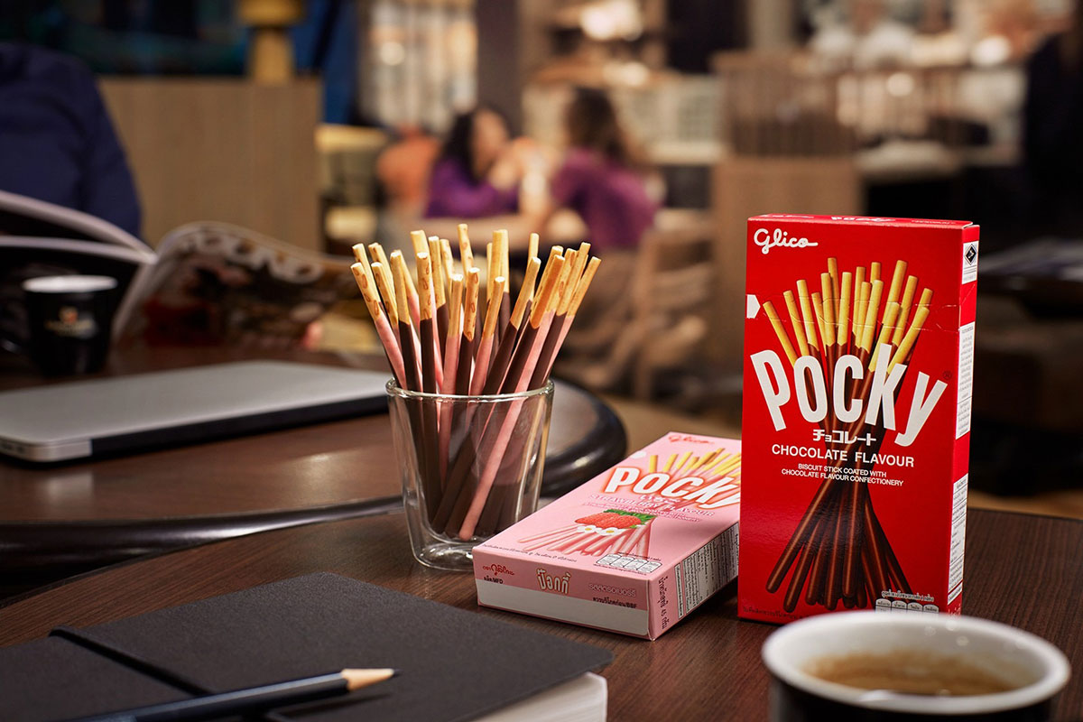 Pocky巧克力图片