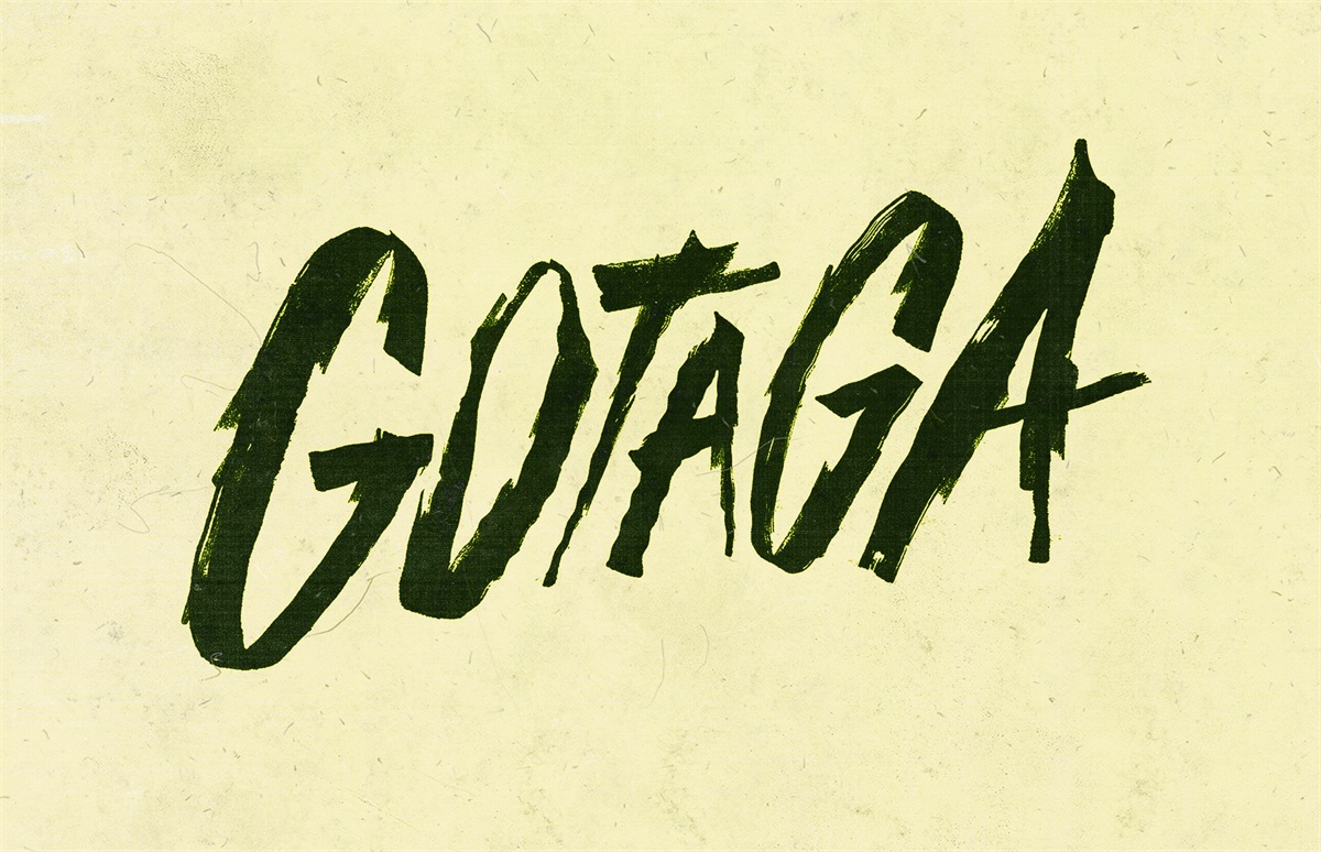 GOTAGA英文字体设计