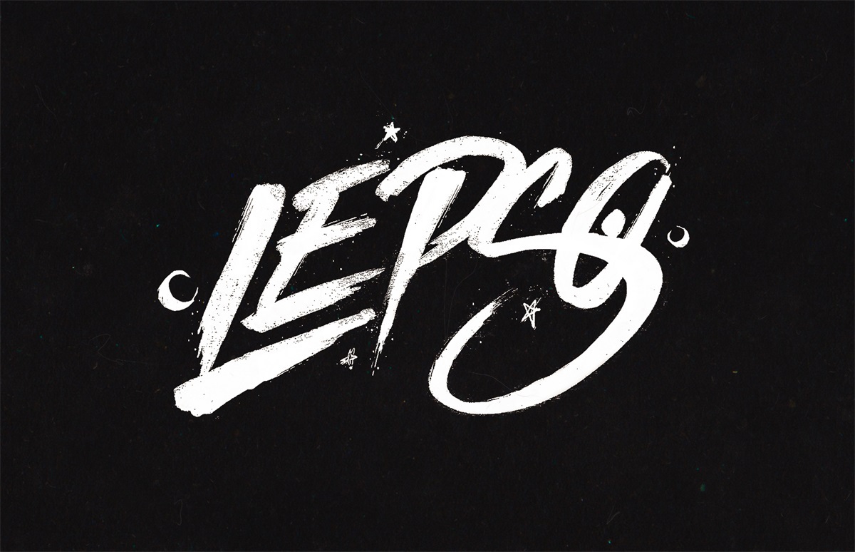 LEPSG英文字体设计