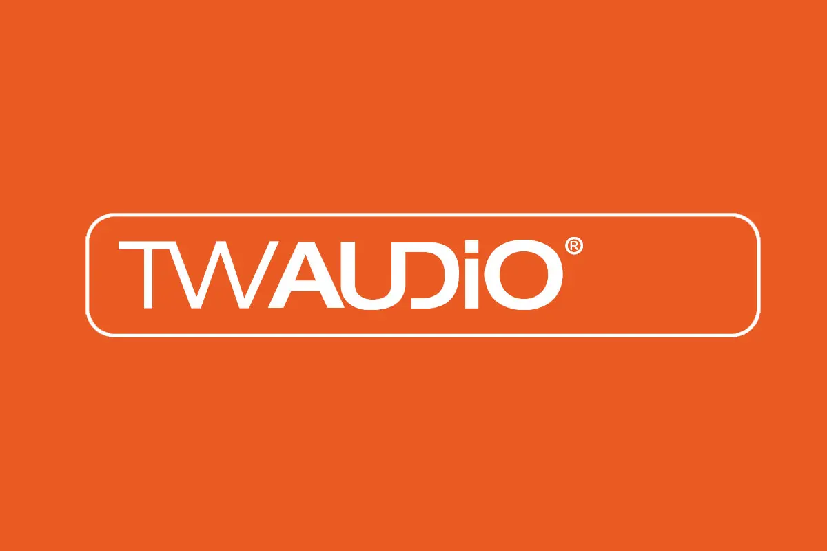 TW Audio品牌反白LOGO