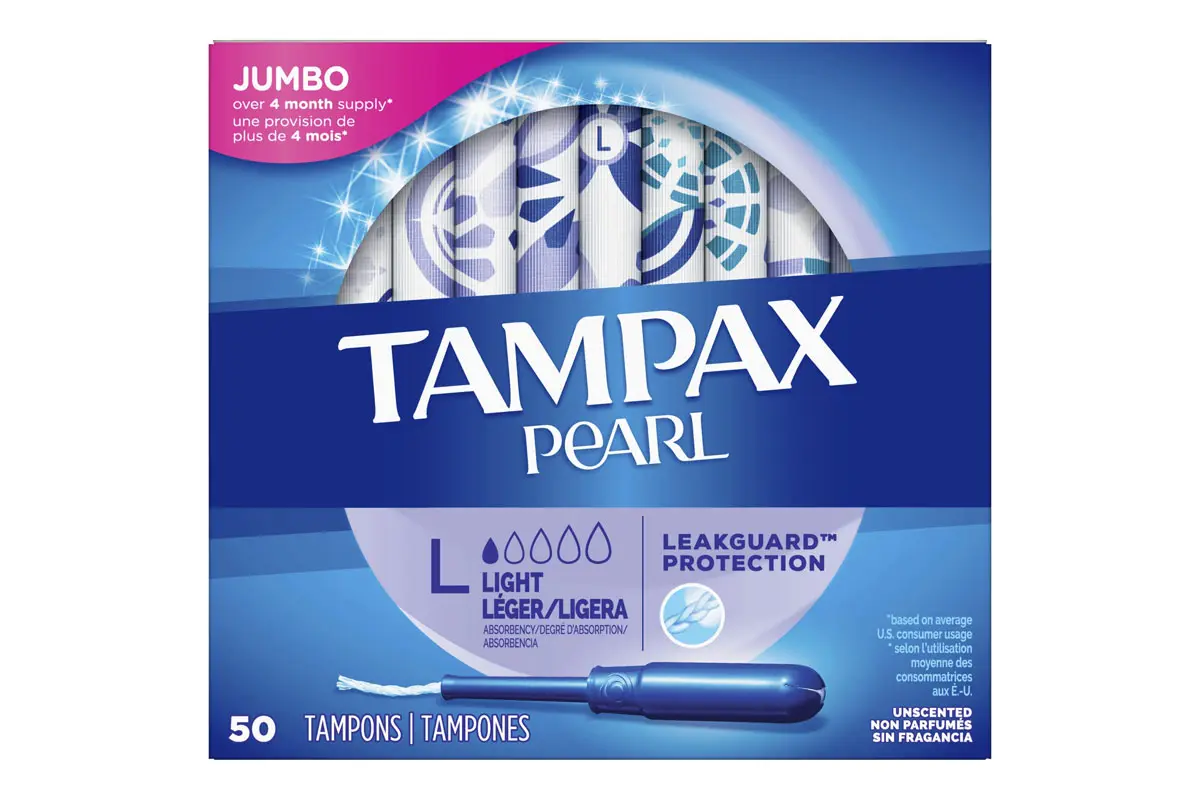 Tampax丹碧丝品牌包装